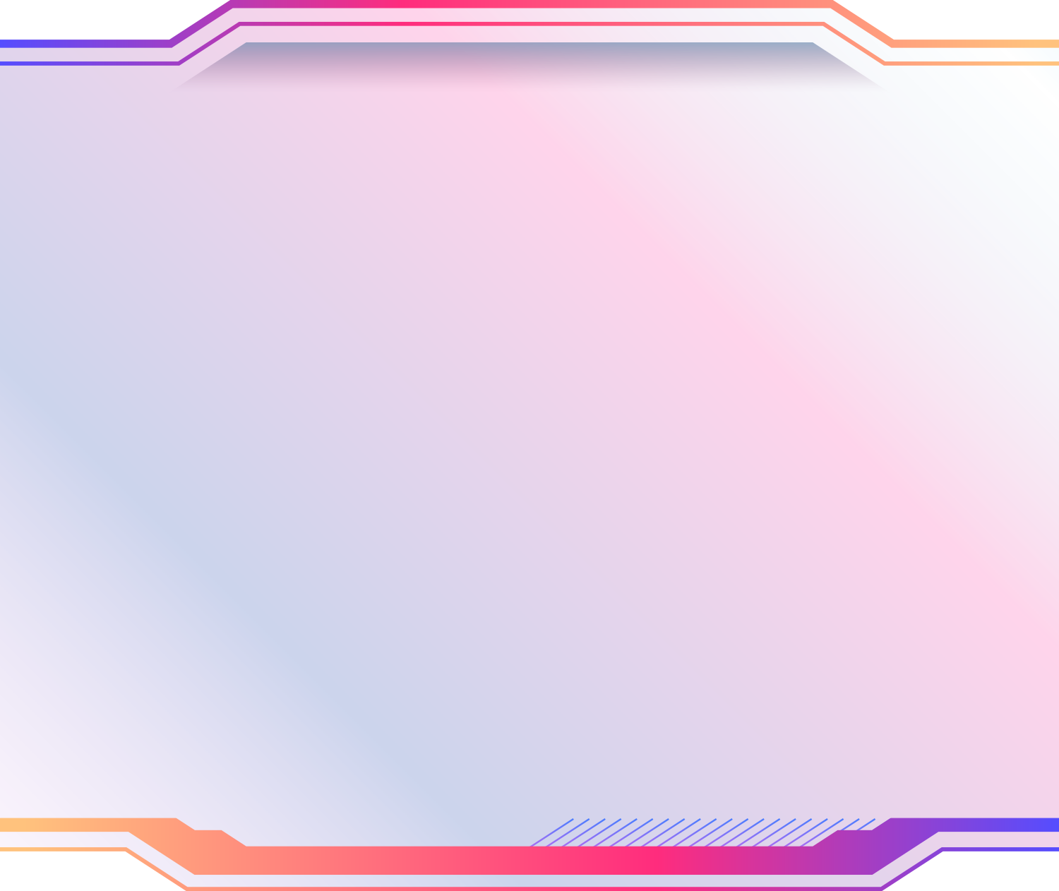 Neon Cyberpunk Frame 